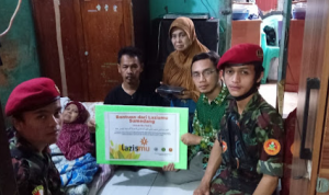 Lazismu dan PDPM Sumedang Bantu Penderita Kanker Serviks