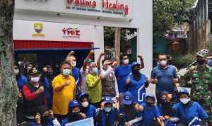 Korban Longsor Dapat Rumah Trauma Healing