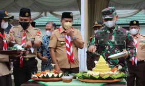 Aster KASAD Buka Kegiatan Bakti Krida Pramuka Saka Wira Kartika