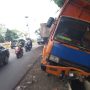 Truk Batu Bara Tiga Hari Nyungseb di Parit