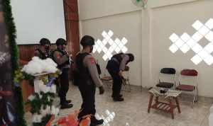 Polres Sumedang Perketat Pengamanan Sejumlah Gereja