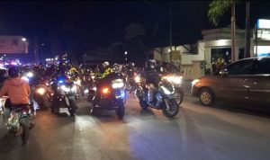 Aparat Bubarkan Warga yang Nekat Rayakan Tahun Baru
