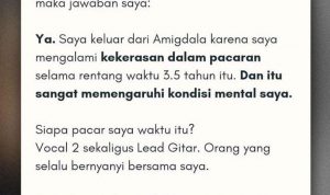 Aya Canina Curhat, Manajemen Band Amigdala Dukung Pengusutan Kasus Kekerasan Seksual