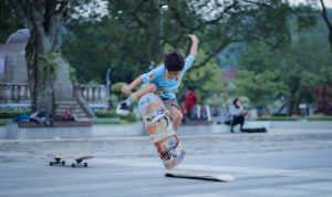 Muhammad Zahran Rudiyanto, Usia 6 Tahun Main Skateboard Karena Lihat Sang Ayah