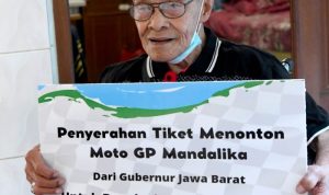 Ridwan Kamil Apresiasi Pembalap Nasional Era 1970, Beri Tjetjep Heriyana Hadiah Tiket Nonton MotoGP Mandalika