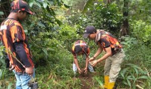 Peduli Alam, Ormas Pemuda Pancasila Hijaukan Areal Sumber Mata Air  