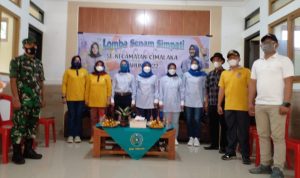 Apdesi dan Kades Dukung Lomba Senam Simpati