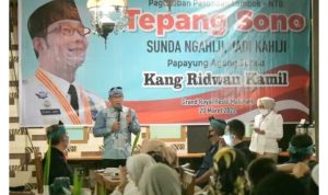 Ridwan Kamil Temui Warga Sunda di NTB