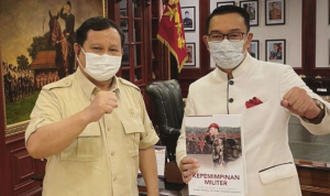 Elektabilitas Ridwan Kamil Di Jabar Dekati Prabowo