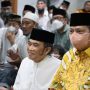 Ketua Umum DPP Partai Golkar Airlangga Hartarto menghadiri acara buka puasa dengan PPK Kosgoro 1957, Senin (25/4/2022)