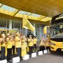 Partai Golkar Sediakan 20 Bus, Airlangga Lepas Mudik Gratis