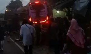 Update Laka Ciamis, Sopir Bus Pariwisata Melarikan Diri