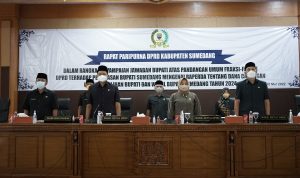 DPRD Sumedang Bentuk Panitia Khusus, Setujui Raperda Dana Cadangan Pilkada