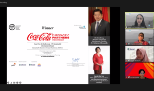 Coca-Cola Europacific Partners Indonesia Raih Penghargaan di Ajang Sustainable Business Awards 2020/2021