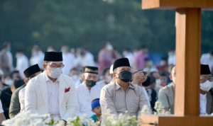 Salat Idul Fitri di Gasibu, Ridwan Kamil: Meraih Kemenangan di Hari Bahagia