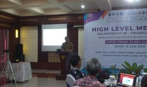 Sekda Ciamis Hadiri Acara High Level Meeting Bersama Bank Indonesia