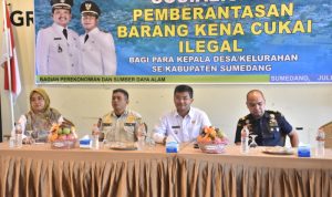 Peredaran Barang Kena Cukai Ilegal Cukup Tinggi, Pemkab Gelar Sosialisasi