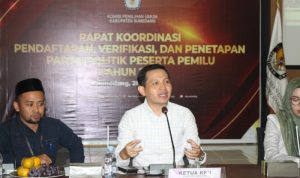 KPU Sumedang Sebut Empat Kategori Parpol Calon Peserta Pemilu 2024