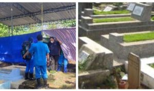 Polisi Membongkar Makam Jenazah Warga Sragen yang Meninggal Sujud Tapi Kepala Masuk Ember