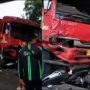 Kecelakaan Truk Tangki Pertamina Di Cibubur, Beberapa Korban Terbaring Di Jalan