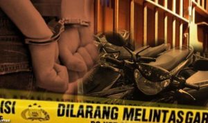 Akibat Kehabisan Bensin Maling Motor di Depok Berhasil Ditangkap Warga