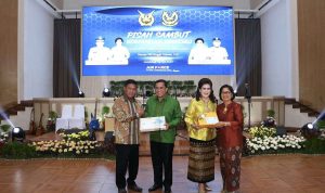 Seskoau Gelar Acara Pisah Sambut