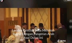 Viral Di Tiktok, Laudya Chintya Bella Menikah Dengan Pangeran Dubai