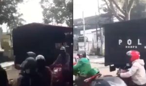 Viral! Rombongan Polisi Diteriaki 'Sambo' Oleh Pengendara Di Jalan, Buat Heboh Jagat Maya