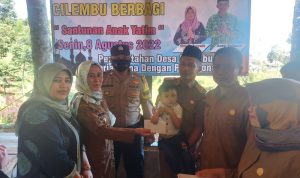 Puluhan Anak Yatim dan Yatim Piatu Terima Santunan