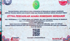 Ketua PA Sumedang Jamin Bersihnya Persidangan