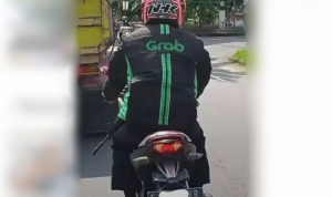 Viral Polisi Menyamar jadi Ojol Sambil Bawa Senjata