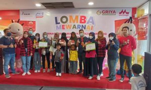 Event Lomba Mewarnai di Griya Plaza Ramai, Berikan Pelajaran Menarik Untuk Peserta