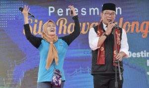 Ridwan Kamil Resmikan Situ Rawakalong