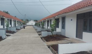 Belum Ditempati, Rumah Relokasi Korban Longsor Selesai