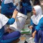 Siswa Antusias Ikuti Lomba Mewarnai pada Hari Ulang Tahun PMI