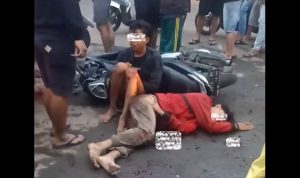 Acungkan Celurit dan Bikin Resah Warga, Terduga Geng Motor Ditembak Polisi