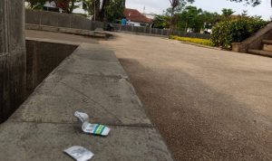 Warga Resah, Ditemukan Bungkus Tramadol di Alun-alun Sumedang