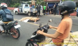 Hendak Menyalip, Seorang Pemuda Meninggal Terlindas Truk di Jatinangor