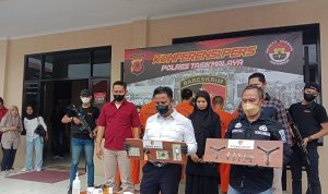 Setelah Curi 10 Motor Menggunakan Obeng, 5 Pelaku Curanmor di Tasik Ditangkap Polres Tasikmalaya