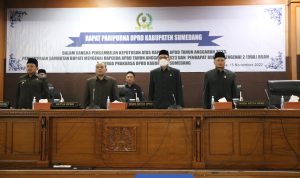 DPRD Sumedang Sahkan Raperda APBD Tahun 2023