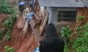 Tangkapan layar dari video yang tersebar di jejaring sosial. Minggu (27/11)