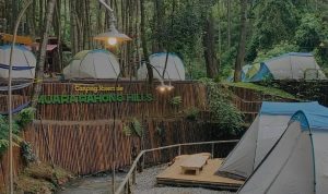 Muara Rahong Hills, Glamping Nyaman Di Tepi Sungai Pangalengan