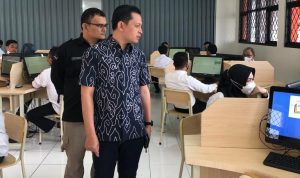 KPU Sumedang Laksanakan CAT Secara Transparan