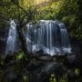 Panorama Curug Cigorobog Sumedang yang mempesona