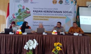 BPN Sumedang Gelar Kegiatan Kajian Kerentanan Sosial