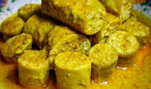 Makanan Viral Korea "Daechang" Indonesia Punya Usus Sapi Bumbu Kuning. Ini Resepnya!