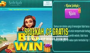 Login Sedekah CF dan Link Klaim Chip Higgs Domino Gratis