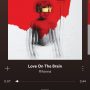 Lirik Lagu rihanna love on the brain