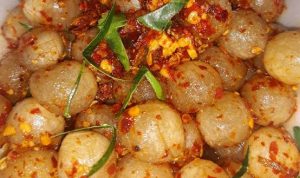 Resep Dan Cara Membuat Cimol Bojot. Asli Bikin Ketagihan!