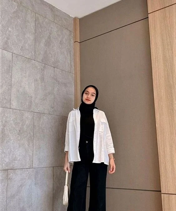 OOTD Kemeja Putih